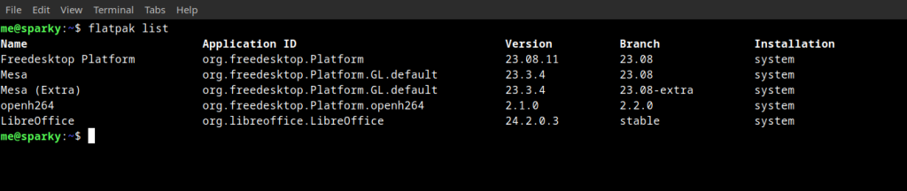 List Of Flatpak Applications