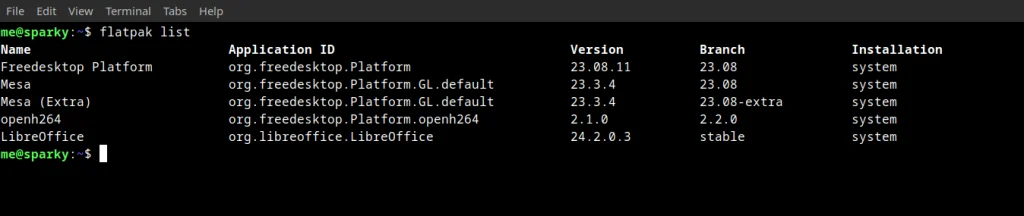 List Of Flatpak Applications