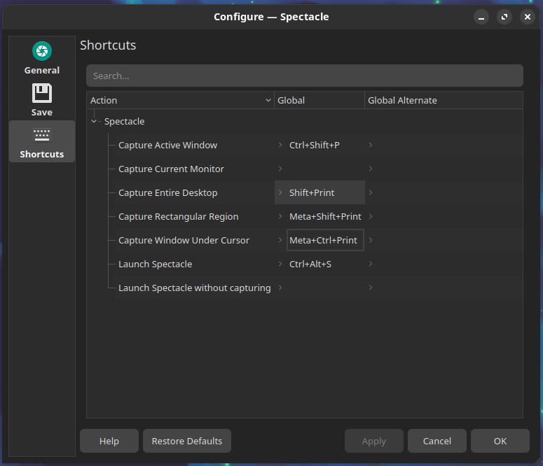 Configuring Spectacle 3