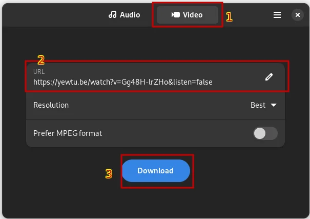 Downloading A Video