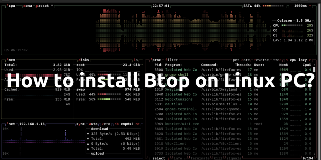How To Install Btop On Linux PC