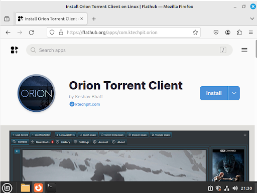 Official Website Of Orion Desktop