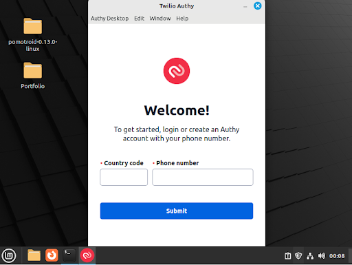 Running Authy For The First Time