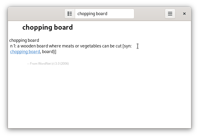 Searching A Word 22chopping Board22