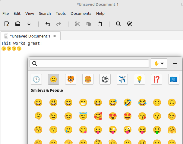 Using Emojis Through Emote In A Text Editor
