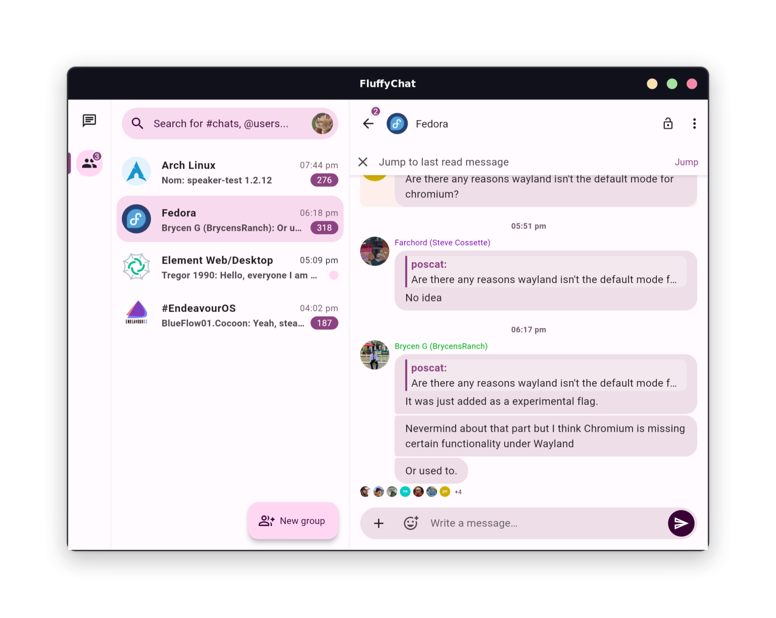 Fully Comment Linux Fluffychat - The most feature-rich Matrix client for Linux ...