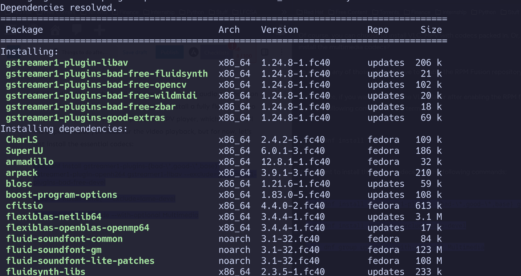 Top Things to do after Installing Fedora Workstation! - LinuxForDevices