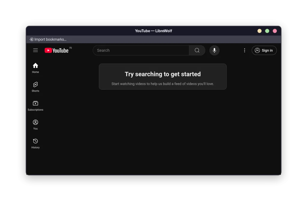 The YouTube WebApp