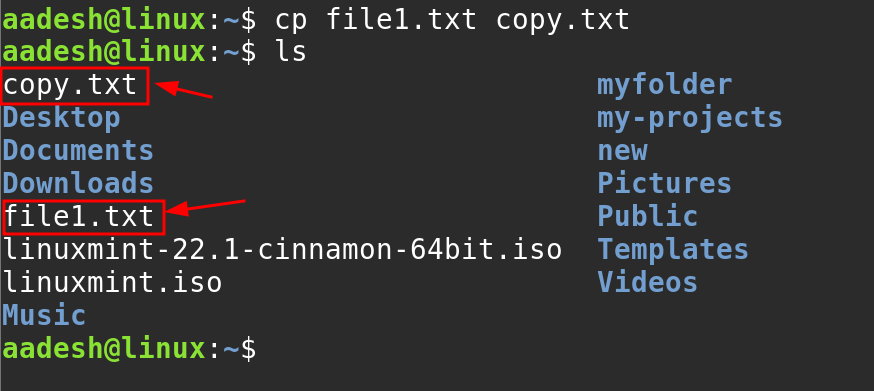 Copying Files