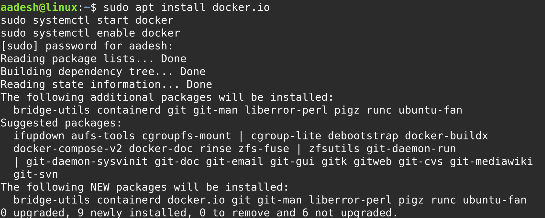 Installing Docker On Mint