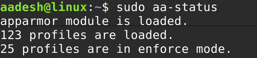 Linux Mint Uses Apparmor