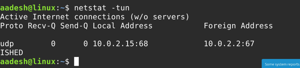Viewing Tcp And Udp Connections