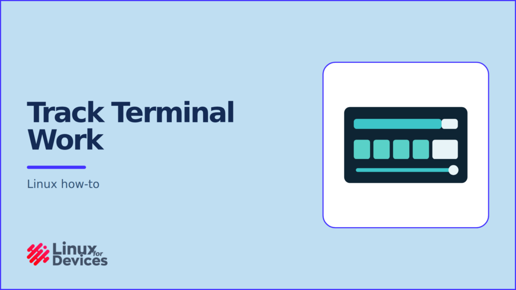 Terminal progress bar illustration with blocks filling from left to right