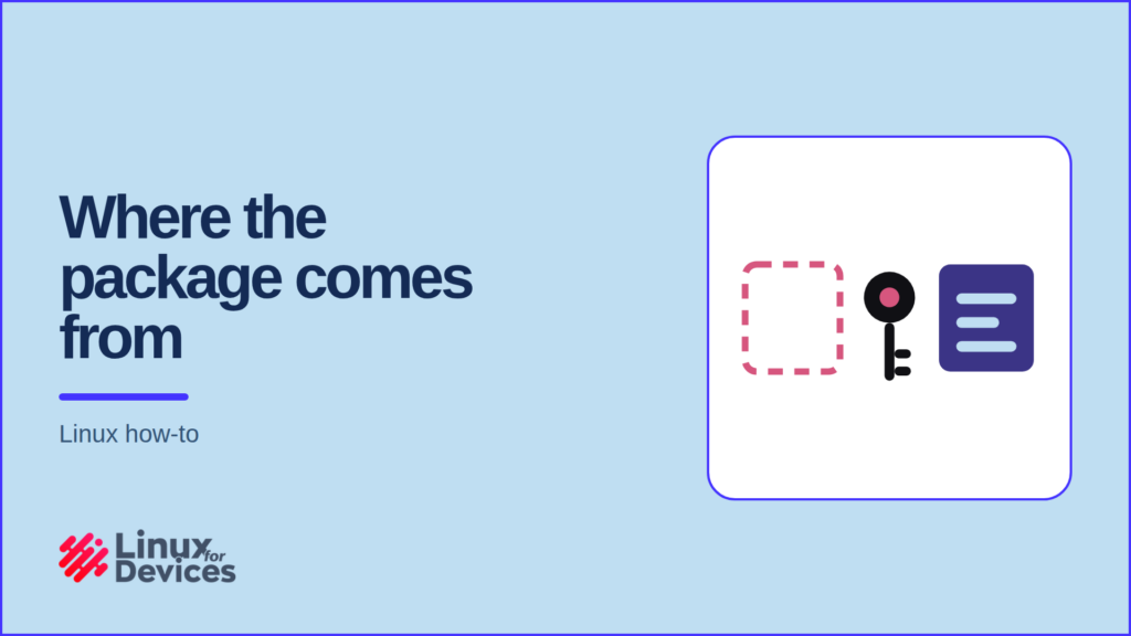 Illustration of a signed key opening a second package archive beside an empty package slot