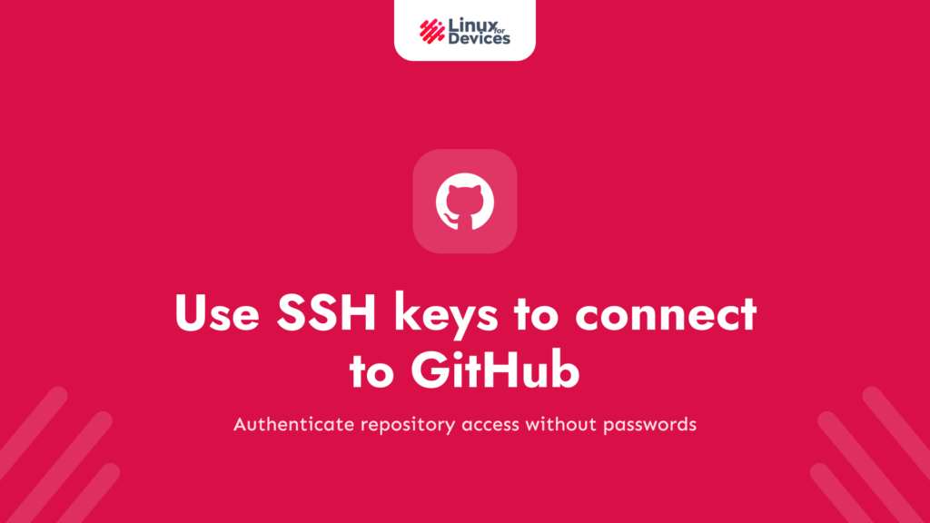 How to use SSH keys to connect to GitHub?