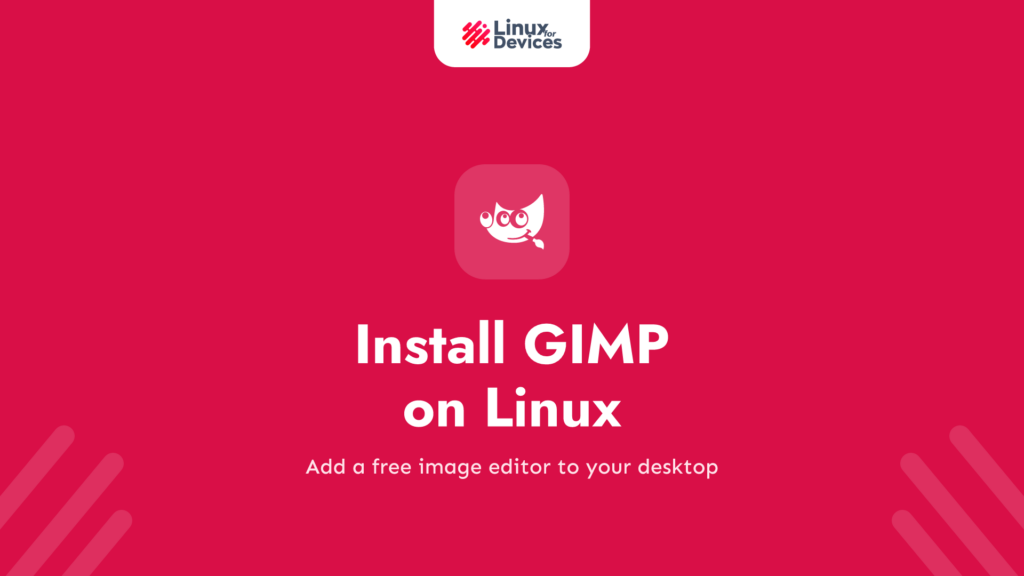 How to install GIMP on Linux?