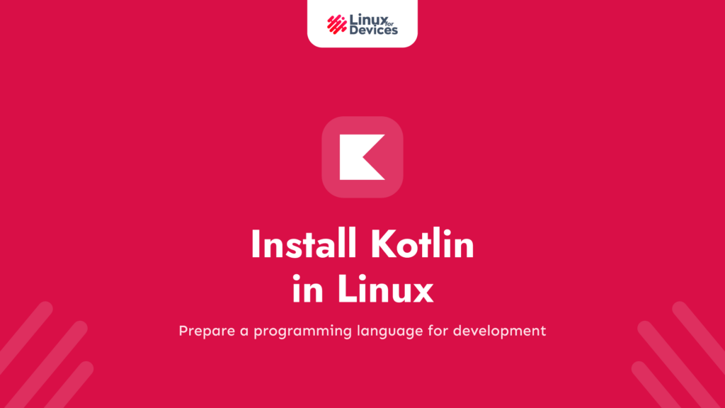 How to install Kotlin in Linux