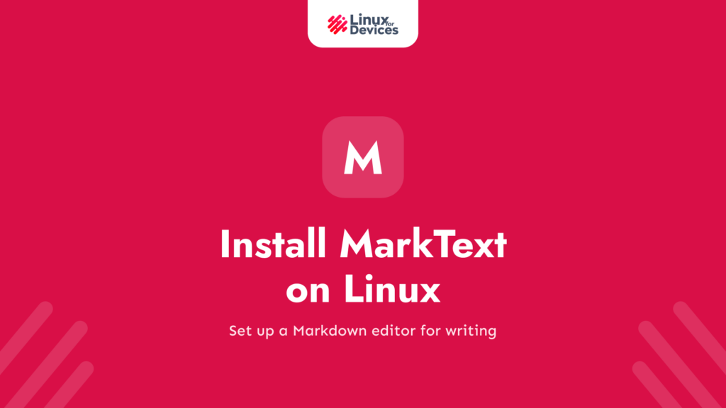 How to install MarkText on Linux