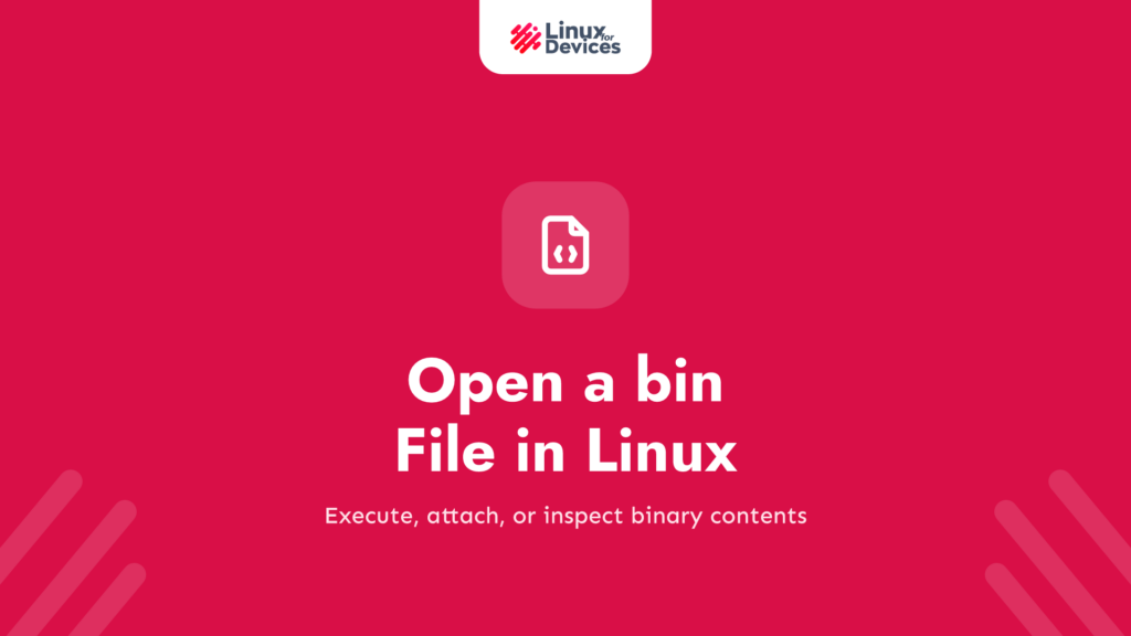 How to Open a bin File in Linux and Run, Mount, or Read It