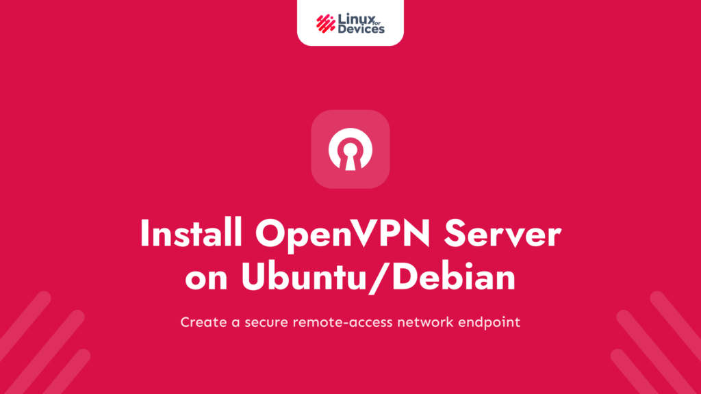 How to install and setup the OpenVPN server on Ubuntu/Debian?