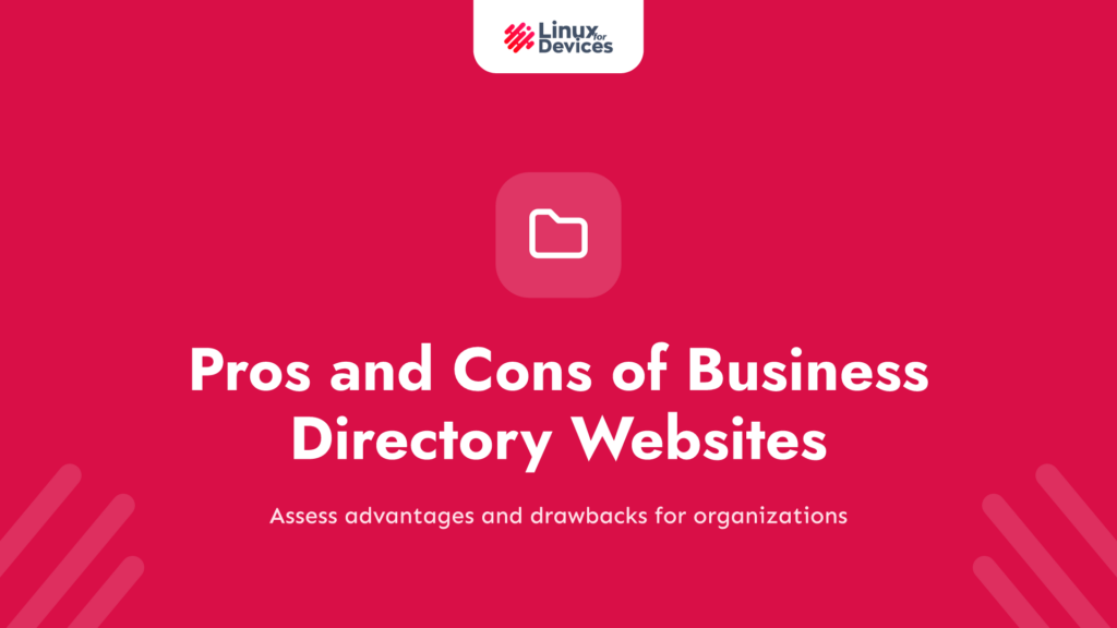 Pros and Cons of Business Directory Websites