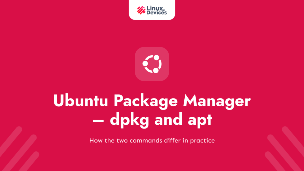 Ubuntu Package Manager – All about dpkg and apt