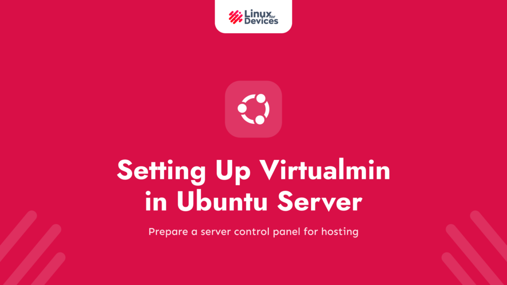 Ubuntu Virtualmin: Setting up Virtualmin in Ubuntu Server