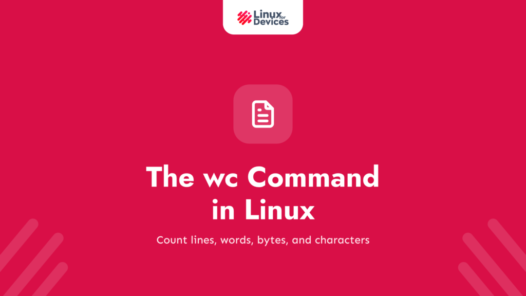 The wc Command in Linux