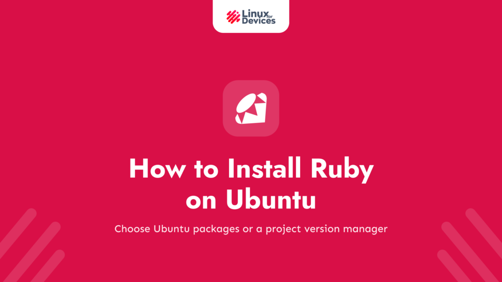 How to Install Ruby on Ubuntu