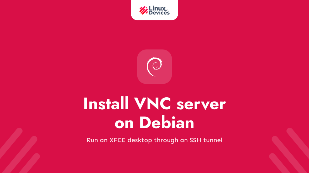 How to install VNC server on Debian?