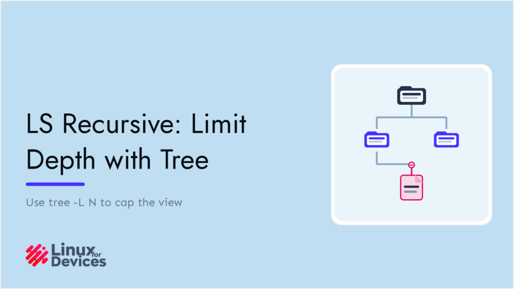 LS Recursive: Limit Depth with Tree